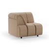 Wave couch: element left high arm, knotted, sand - Image 2