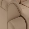 Wave couch: element left high arm, knotted, sand - Image 3