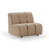 Wave couch: element middle, knotted, sand - Image 2
