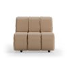 Wave couch: element middle, knotted, sand