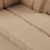 Wave couch: element right divan, knotted, sand - Image 3