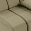 Wave couch: element right low arm, knotted, sage - Image 3