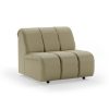 Wave couch: element middle, knotted, sage - Image 2