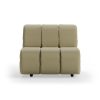 Wave couch: element middle, knotted, sage