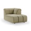Wave couch: element right divan, knotted, sage - Image 2