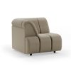 Wave couch: element left high arm, deco, pebble - Image 2