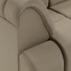 Wave couch: element left high arm, deco, pebble - Image 3