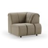 Wave couch: element right high arm, deco, pebble - Image 2