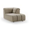 Wave couch: element right divan, deco, pebble - Image 2