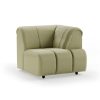 Wave couch: element right high arm, deco, sage - Image 2