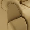 Wave couch: element left high arm, cocoon, beige - Image 3