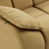 Wave couch: element left low arm, cocoon, beige - Image 3