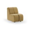 Wave couch: element middle small, cocoon, beige - Image 2