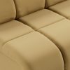 Wave couch: element middle, cocoon, beige - Image 3