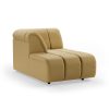Wave couch: element left divan, cocoon, beige - Image 2