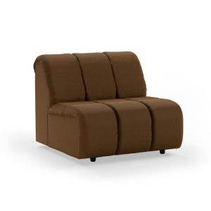 Alternative view of Wave couch: element middle, whisper, cassave