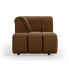 Wave couch: element left divan, whisper, cassave