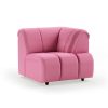 Wave couch: element right high arm, cotton, candy - Image 2