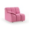 Wave couch: element left low arm, cotton, candy - Image 2