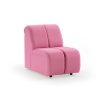 Wave couch: element middle small, cotton, candy - Image 2