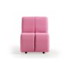 Wave couch: element middle small, cotton, candy