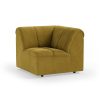 Wave couch: element corner, royal velvet, thai curry - Image 2