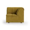 Wave couch: element corner, royal velvet, thai curry