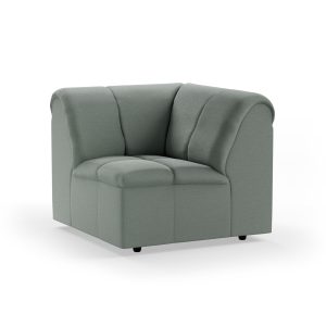 Alternative view of Wave couch: element corner, dallas, breeze