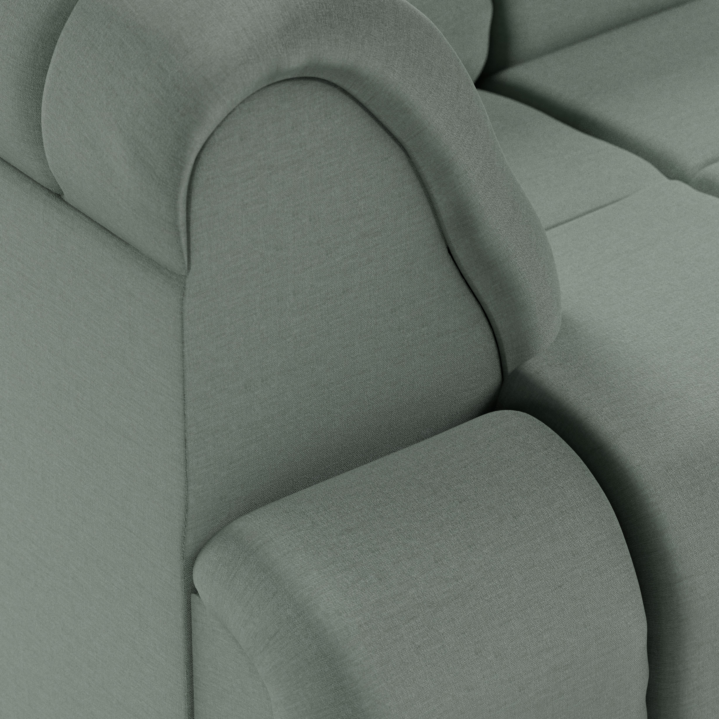 Wave couch: element left high arm, dallas, breeze - Image 3