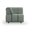 Wave couch: element left high arm, dallas, breeze