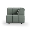 Wave couch: element right high arm, dallas, breeze
