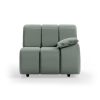 Wave couch: element right low arm, dallas, breeze