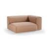 FLAKE couch: element right XL, corduroy rib, brown - Image 2