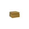 Nomad couch cover: hocker, linen, burnt ochre - Image 2