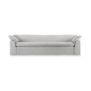 Alternative view of Nomad couch cover: 305cm, corduroy rib, cream