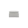 Nomad couch cover: hocker, corduroy rib, cream - Image 2