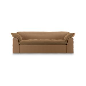 Alternative view of Nomad couch cover: 244cm, corduroy rib, brown