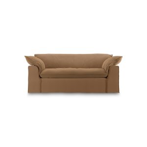Alternative view of Nomad couch cover: 204cm, corduroy rib, brown