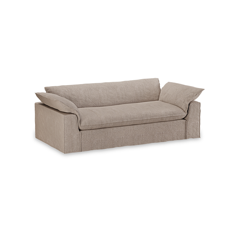 Nomad couch cover: 244cm, sneak, beige - Image 3
