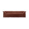 Nomad couch cover: 305cm, royal velvet, magnolia - Image 2