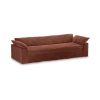 Nomad couch cover: 305cm, royal velvet, magnolia - Image 3