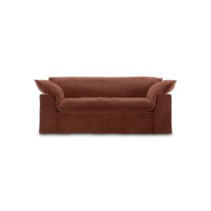Alternative view of Nomad couch cover: 204cm, royal velvet, magnolia
