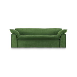 Alternative view of Nomad couch cover: 244cm, royal velvet, green