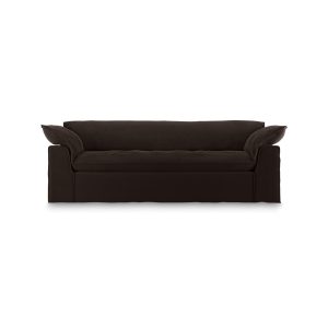 Alternative view of Nomad couch cover: 244cm, royal velvet, espresso