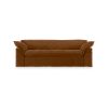 Nomad couch cover: 244cm, royal velvet, caramel - Image 2