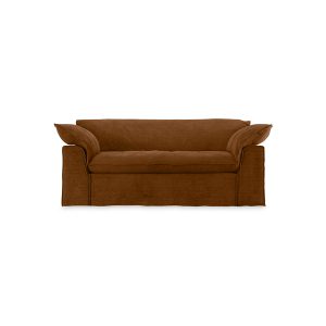 Alternative view of Nomad couch cover: 204cm, royal velvet, caramel