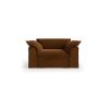 Nomad couch cover: loveseat, royal velvet, caramel - Image 2
