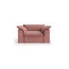 Nomad couch cover: loveseat, linen, dusty rose - Image 2