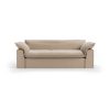 Nomad couch cover: 244cm, knotted, beige - Image 2