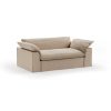 Nomad couch cover: 204cm, knotted, beige - Image 3